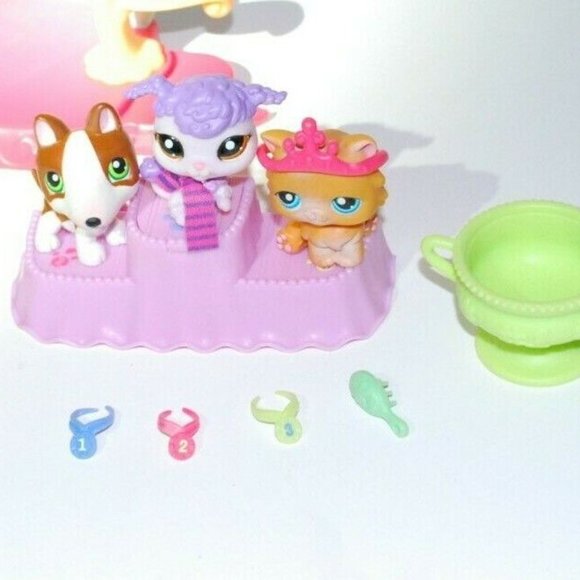 ❤️LITTLEST PET SHOP TALENTED Pets & Circus Tricks n' Talent Show Collie Dog #237 - Picture 2 of 6